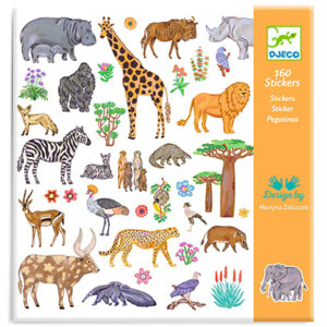 Stickers Kenia 160 pz