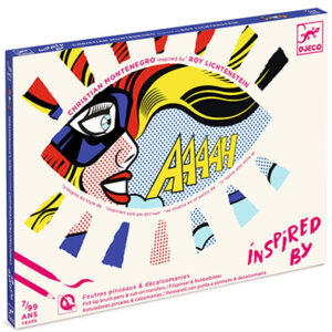 Crear Inspirado Superhéroes & Lichtenstein